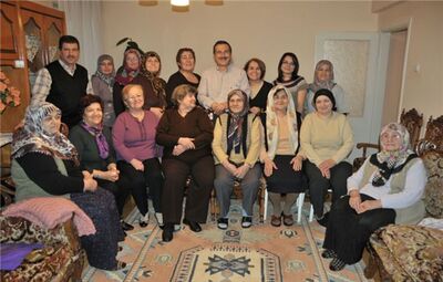 BAŞKAN ATAÇ TEPEBAŞILILARA KONUK OLUYOR