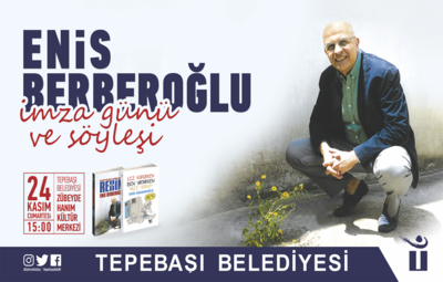 ENİS BERBEROĞLU ESKİŞEHİR'E GELİYOR