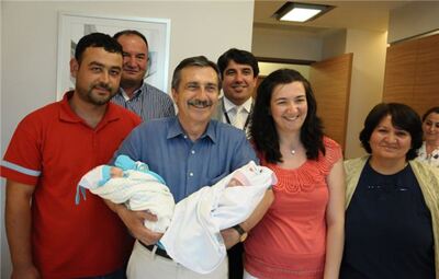 BAŞKAN ATAÇ “HOŞ GELDİN BEBEK” ZİYARETLERİNİ SÜRDÜRÜYOR