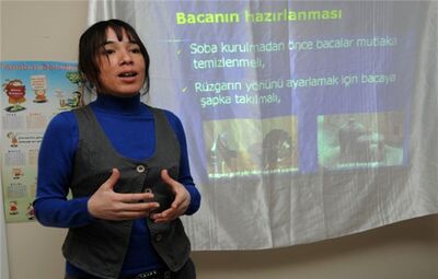 TEPEBAŞI BELEDİYESİ TARAFINDAN SOBA ZEHİRLENMELERİNE KARŞI EĞİTİM VERİLDİ