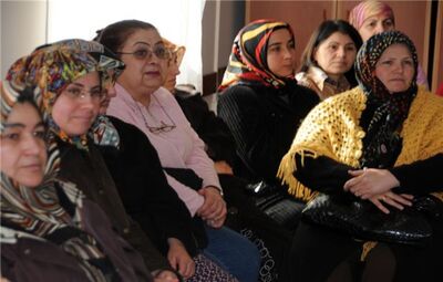 ÇAMLICA'DA ŞİDDETİN KADIN PSİKOLOJİSİNE ETKİLERİ KONULU BİR EĞİTİM VERİLDİ