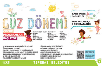 GÜZ DÖNEMİ ÇOCUK PROGRAMLARI BAŞLIYOR