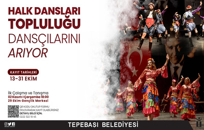 HALK DANSLARI TOPLULUĞU DANSÇILARINI ARIYOR