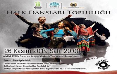 HALK DANSLARI TOPLULUĞU'NDAN YENİ GÖSTERİ