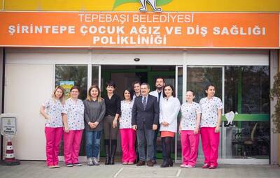 TEPEBAŞI'NIN ÇOCUKLARI SAĞLIKLA GÜLÜMSÜYOR