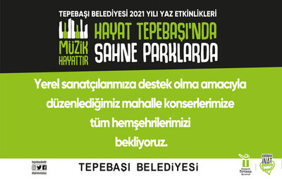 HAYAT TEPEBAŞI'NDA SAHNE PARKLARDA