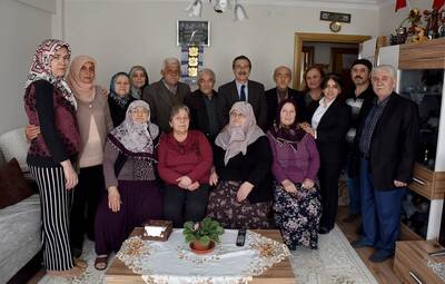 BAŞKAN ATAÇ'IN EV ZİYARETLERİ SÜRÜYOR