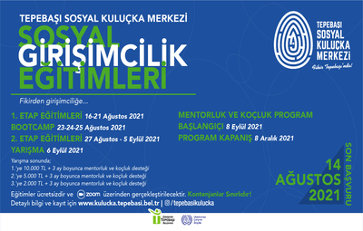 SOSYAL GİRİŞİMCİLİK EĞİTİM PROGRAMI BAŞLIYOR