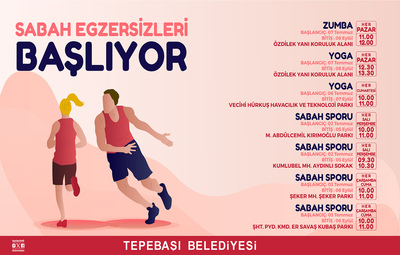 AÇIK HAVADA SPOR KEYFİ BAŞLIYOR