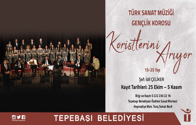 TSM GENÇLİK KOROSU KORİSTLERİNİ ARIYOR