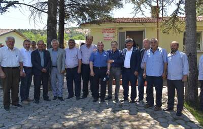 ATAÇ YAĞMUR DUALARINA KATILMAYA DEVAM EDİYOR