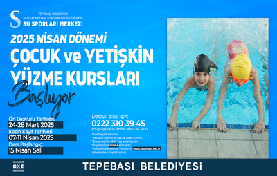 YÜZME KURSU İÇİN KAYITLAR BAŞLIYOR