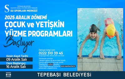 YÜZME KURSU İÇİN KAYITLAR BAŞLIYOR